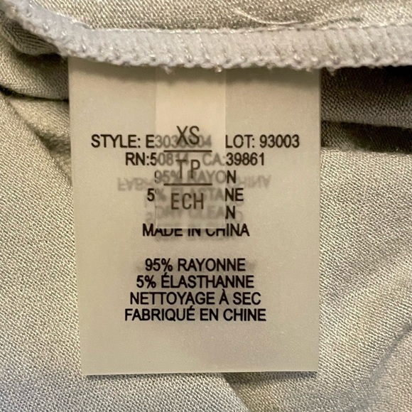 Elie Tahari summer dress with slip under piece - Picture 8 of 10